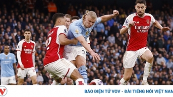 Man City និង Arsenal ចាប់​ដៃ​គូ​ក្នុង​ការ​ប្រជែង​ដណ្តើម​ពាន Premier League