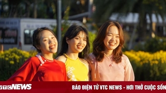 Sắc vui tươi ở chợ hoa xuân lớn nhất Quy Nhơn