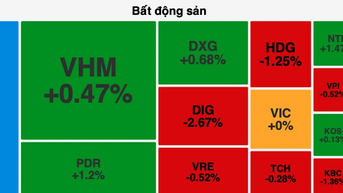Chứng khoán tiếp tục giảm, NVL bị “bán tháo” giảm kịch sàn