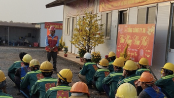 Trên 1.000 nhân lực thi công sân bay Long Thành xuyên Tết