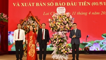 Báo Lai Châu kỷ niệm 60 năm ngày thành lập và xuất bản số báo đầu tiên