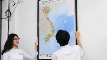 Khơi dậy lòng tự hào dân tộc qua việc học bản đồ