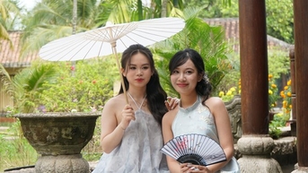 Giới trẻ tấp nập đến cù lao ở TPHCM chụp ảnh Tết