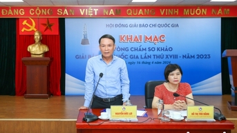 Khai mạc vòng chấm sơ khảo Giải báo chí Quốc gia lần thứ XVIII năm 2023