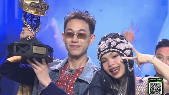 Chủ nhân bản hit "À lôi" Double2T trở thành quán quân Rap Việt mùa 3