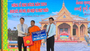 Sóc Trăng: Đồng bào Khmer đóng góp lớn vào phát triển kinh - xã hội