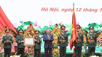 Tổng cục Chính trị Quân đội nhân dân Việt Nam đón nhận Huân chương Độc lập hạng Nhất