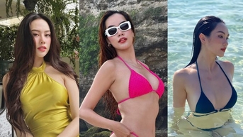 Nhan sắc xinh đẹp đầy mê hoặc của 5 mỹ nhân Việt khi mặc gợi cảm "đọ sắc" dịp nghỉ lễ