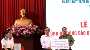 Thêm hơn 9 tỷ đồng ủng hộ đồng bào bị thiệt hại do bão lũ