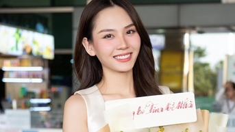 Mai Phương sau khi vào top 40 Hoa hậu Thế giới