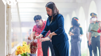 Quyền Chủ tịch nước Võ Thị Ánh Xuân tri ân tại Điện Biên