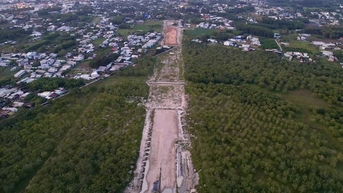 កេងប្រវ័ញ្ចដីជិត១លានម៉ែត្រគូបនៅ Phuoc Binh ដើម្បីសាងសង់ផ្លូវល្បឿនលឿនឆ្លងកាត់ Long Thanh