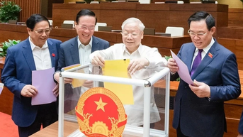 국방부 장관, 국회의장, 신임 투표 최다수