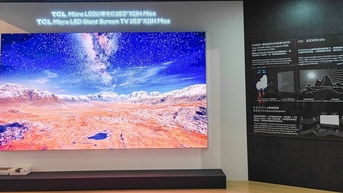 TCL trình diễn TV microLED lớn nhất thế giới