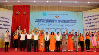 Chung tay thu hẹp khoảng cách giới, xóa bạo lực trên cơ sở giới