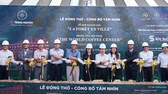 Tập đoàn Trung Nguyên Legend khởi động dự án khách sạn 'Rừng trong thành phố'