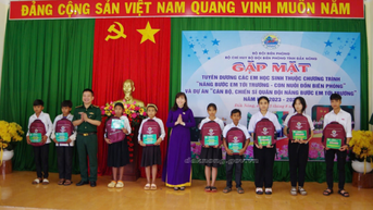 Gần 400 học sinh nghèo được hỗ trợ từ chương trình, dự án của BĐBP tỉnh Đắk Nông