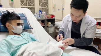 Liên tiếp trường hợp thiếu niên dập nát tay, chân nhập viện cấp cứu do pháo tự chế