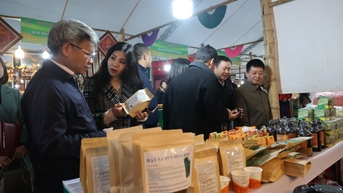 Thúc đẩy thương mại và giới thiệu sản phẩm OCOP tại huyện Mỹ Đức