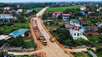 Đẩy nhanh tiến độ xây dựng đường kết nối Bắc Giang - Thái Nguyên