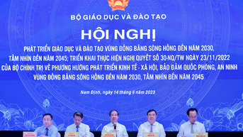 홍강 삼각주 지역의 교육 및 훈련 수준은 6개 사회경제 지역 가운데 가장 높습니다.