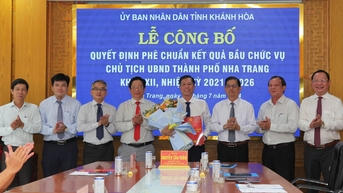 Ông Trần Minh Chiến giữ chức Chủ tịch UBND TP. Nha Trang