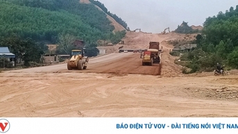 Khẩn trương thi công đường liên kết vùng