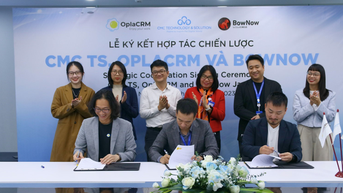 CMC TS hợp tác chiến lược với OplaCRM và Bownow