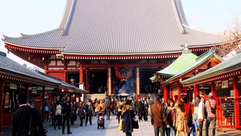 ប្រាសាទ Sensoji - និមិត្តរូបនៃការកើតជាថ្មី និងសន្តិភាពនៅក្នុងទឹកដីនៃផ្កាសាគូរ៉ា