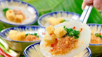 Bánh bèo là bánh gì, làm như thế nào mà ở một chợ quê Hà Nam hễ mang bán là hết trước tiên?