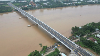 Cầu hơn 500 tỷ đồng nối 2 tỉnh Đồng Nai và Bình Dương trước giờ thông xe