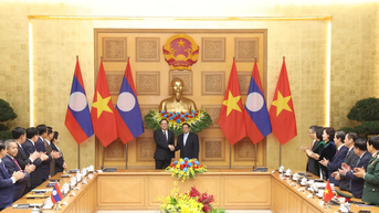 Việt Nam - Lào thúc đẩy các dự án hợp tác trọng điểm