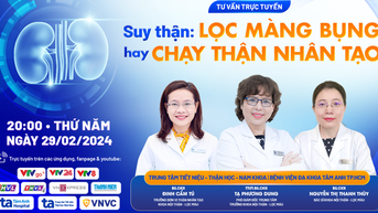 lọc màng bụng hay chạy thận nhân tạo