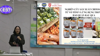 Kéo dài thời gian bảo quản nông sản từ vỏ tôm