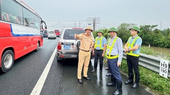 Nghiên cứu nâng nền đường cao tốc Pháp Vân