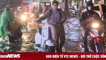 Mưa lớn bao trùm Bắc Bộ, Thanh Hoá và Nghệ An
