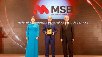 MSB lọt Top 50 công ty kinh doanh hiệu quả nhất Việt Nam năm 2024