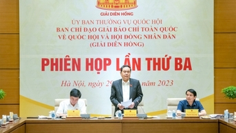 Gấp rút hoàn thành công tác tổ chức trao Giải báo chí về Quốc hội và Hội đồng Nhân dân