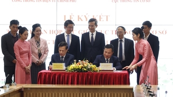 Cục Thông tin cơ sở và Cổng Thông tin điện tử Chính phủ ký kết thỏa thuận hợp tác