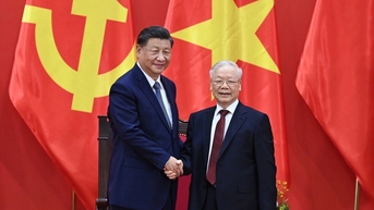 Lãnh đạo Việt Nam - Trung Quốc trao đổi thư chúc mừng năm mới Giáp Thìn