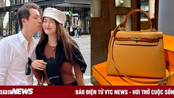 លោក Dang Khoi ជូន​ភរិយា​នូវ​កាបូប​អ្នក​ច្នៃ​ម៉ូដ​ដែល​មាន​តម្លៃ​ជាង ១ ពាន់​លាន​ដុង កាល​ពី​ថ្ងៃ​ទី ២០ ខែ​តុលា។