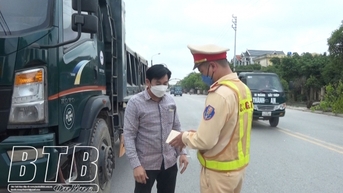 Tiền Hải: Tăng cường bảo đảm trật tự an toàn giao thông
