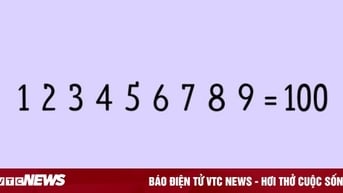 Cứ 100 người chơi mới có 1 người trả lời đúng phép tính này