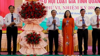 Đại hội đại biểu Hội Luật gia tỉnh Quảng Bình nhiệm kỳ 2024