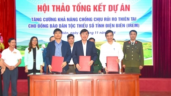 អង្គការទស្សនៈពិភពលោកសហការគ្នាកសាងសហគមន៍ដែលធន់នឹងគ្រោះមហន្តរាយនៅឌៀនបៀន