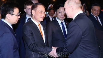 Tổng thống Liên bang Nga Vladimir Putin kết thúc tốt đẹp chuyến thăm cấp Nhà nước tới Việt Nam