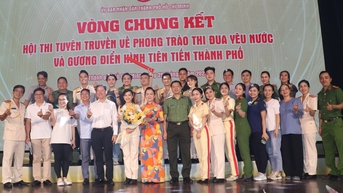 Tiểu phẩm “Những bông hoa thầm lặng” giúp Khối thi đua 8 đoạt giải nhất hội thi