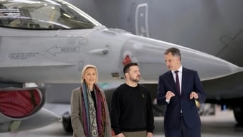 Ukraine có thể cất giữ tiêm kích F-16 ở nước ngoài