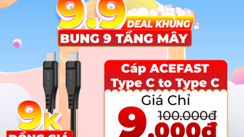Sản phẩm công nghệ đồng giá từ 9.000 đồng, 99.000 đồng,199.000 đồng...