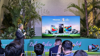 Hisense ra mắt chiến dịch “Dẫn đầu công nghệ, Bùng nổ EURO” tại Việt Nam